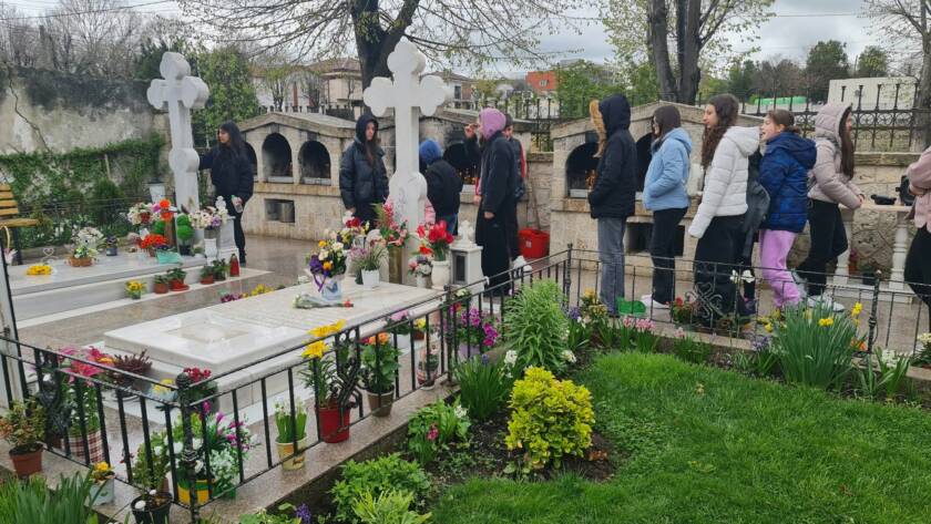 Copiii grupei de cateheză în excursie la mănăstirile dobrogene