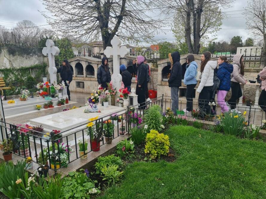 Copiii grupei de cateheză în excursie la mănăstirile dobrogene